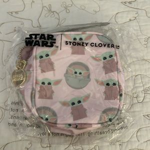 New! Stoney Clover Lane Grogu Mini Pouch